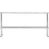 Acekool 60" NSF Stainless Steel Worktable - Commercial Prep Table with Casters & Backsplash for Kitchens - 3 of 4