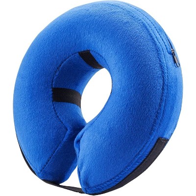 BENCMATE Protective Inflatable Collar for Dogs and Cats - Soft Pet Recovery Collar Does Not Block Vision E-Collar