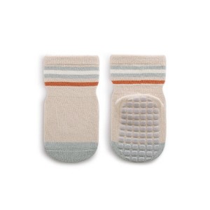 MyKids-Usa Baby Cartoon And Striped Pattern Non-Slip Design Socks - 1 of 4