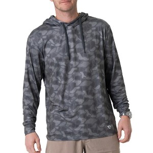 Burlebo Men's Long Sleeve Hoodie Sweatshirt - 1 of 4