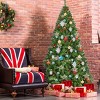 Costway 6FT/7.5FT/9FT PVC Christmas Tree Hinged Solid Metal Legs - 4 of 4