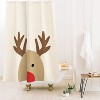 Allyson Johnson Reindeer Shower Curtain - Deny Designs - image 2 of 3