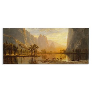 Stupell Industries Yosemite Valley Classic Painting, 17" x 7" - 1 of 4