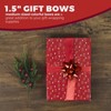 MEDca 1.5" Small Gift Bows – 30-Pack Assorted Colors, Pre-Made Peel & Stick Present Bows for Holidays, Birthdays, Christmas & Gift Giving - 3 of 4