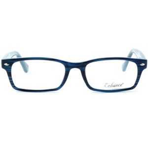 Enhance Lightweight & Durable Designer Reading Glasses EN3928 in Black-Crystal +0.50 - 1 of 2