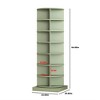 6/7 Tier Rotating Shoe Rack, Wooden Spinning Shoe Rack Tower, Free Standing 360°Revolving Shoe Organizer, Rotate Shelf Storage for Shoes or Handbags - 3 of 4