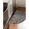 Unique Loom Chindi Jute Checkered Geometric Indoor Hand Made Area Rug - 4 of 4