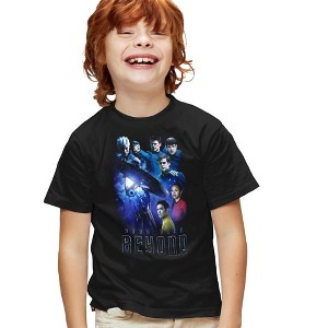 Boys' Star Trek Beyond Beyond Cast T-shirt Black Large : Target