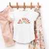 The Juniper Shop Big Sister Stacked Curved Toddler Flutter Sleeve Tee - 2 of 2
