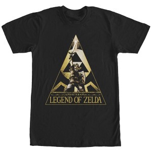 Men's Nintendo Legend of Zelda Triangle T-Shirt - 1 of 4