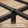 Vynxaria Metal Platform Bed Frame with Headboard and Footboard 800LBS Support, 12.8” Under-Bed Storage, No Box Spring Needed - 4 of 4