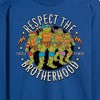 Men's - Teenage Mutant Ninja Turtles - Respect The Brotherhood Long Sleeve Graphic T-Shirt - 2 of 4