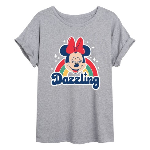 Women's - Disney - Dazzling Minnie Oversized Graphic T-Shirt - image 1 of 4