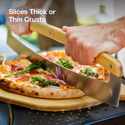 Solo Stove Pi Rocker Blade Grill Pizza Set Stainless Steel Finish