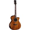 Luna Vineyard Koa Bevel Grand Auditorium Cutaway Acoustic-Electric Guitar Gloss Natural - 2 of 4