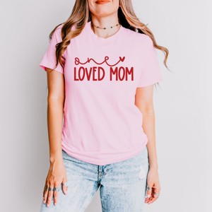 Simply Sage Market One Loved Mom Short Sleeve Tee - 1 of 4