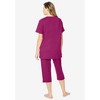 Dreams & Co. Knit Capri Sleep Set - 3 of 4