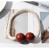 Magnetic Wooden Ball Curtain Tieback (set of 2) - Tree City - 3 of 3