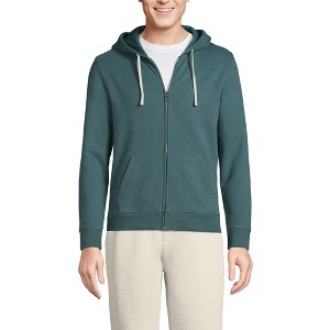 Lands' End Men's Serious Sweats Full Zip Hoodie - 1 of 4