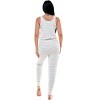 Emerson Road Womens Jersey Lined Terry Lounging Jumpsuit - 3 of 3
