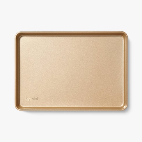 9x13 Nonstick Aluminized Steel Small Cookie Sheet Gold - Figmint™