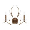 Livex Lighting Serafina 2 - Light Wall Light in  Hand Applied Venetian Golden Bronze - 2 of 4