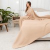 Muslin Cotton Blanket for Adults, Extra Large By Comfy Cubs - 2 of 4