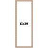 PosterPalooza | Panoramic Deco Brown Picture Frame - UV Acrylic, Foam Board Backing, Hanging Hardware - 2 of 4