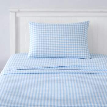 Gingham Printed Microfiber Kids' Sheet Set By Sweet Home Collection™