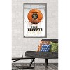 Trends International NBA Denver Nuggets - Drip Basketball 21 Framed Wall Poster Prints - 2 of 4