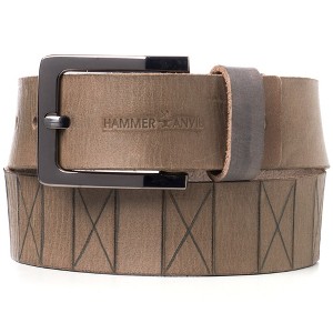 Hammer Anvil Mens Belt Genuine Leather 38 MM Casual Jean Belt - 1 of 4