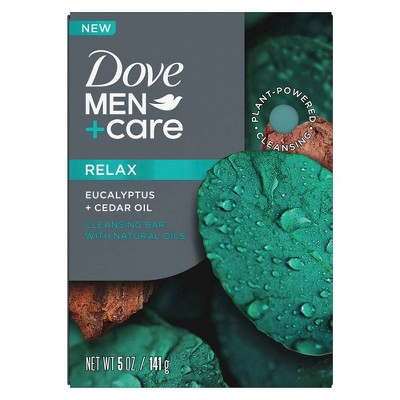 Dove Men+Care Relaxant Plant Based Bar Soap - Eucalyptus &#38; Cedar Oil - 5oz_3