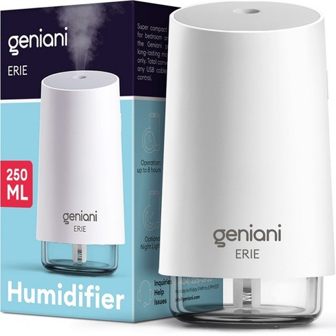 Geniani Top Fill Humidifier With Essential Oil Diffuser (white 250 Ml) :  Target