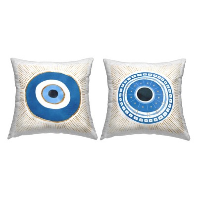 Stupell Industries Boho Blue Evil Eye Spiritual Symbol