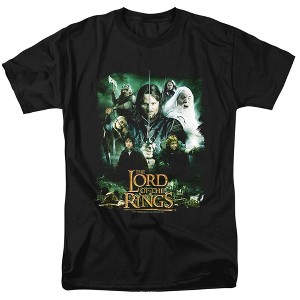 Lord Of The Rings Hero Group Adult T-Shirt - 1 of 4