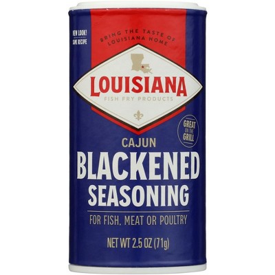 Louisiana Fish Fry Products Cajun Blackened Seasoning - 12 pack, 2.5 oz