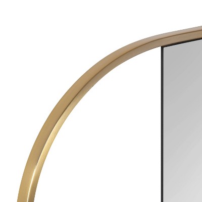 Gold Capsule Full Length Iron Wall Mirror