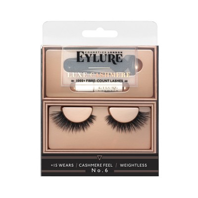 Eylure Luxe Cashmere No. 6 False Eyelashes - 1pr