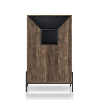 Vargo Storage Cabinet Reclaimed Oak - HOMES: Inside + Out