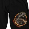 Jurassic Park T-Rex Men's Black Sleep Pajama Shorts - image 2 of 4