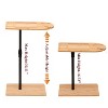 Small Coffee Tables Modern Sofa Side Table with Wood Storage Shelf - 4 of 4