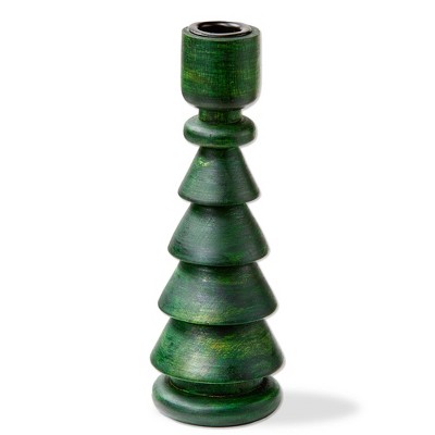 tag Wood Tree Taper Holder Large