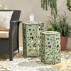 Accent Tables Set Of 2, Side Table, Home Office Coffee Table, End Table, For Indoor Home Office Living Room Bedroom Dining Room Decoration - 2 of 4