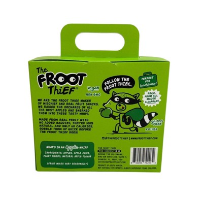 The Froot Thief Apple Fruit Whips Multipack 3.5oz/5ct