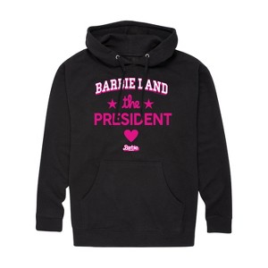 Men's - Barbie - Barbie Land President Graphic Fleece Pullover Hoodie - 1 of 4