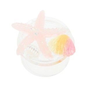 Unique Bargains Sparkle Starfish Shell Phone Grip 1 Pc - 1 of 4