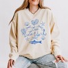 Simply Sage Market Women's Lightweight Garment Dyed Graphic Sweatshirt Sea La Vie Collage - 2 of 4