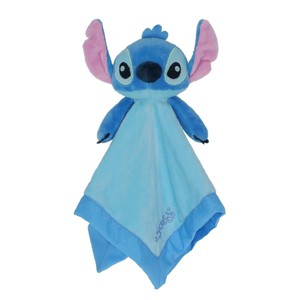 Disney Stitch Snuggle Stuffed Animal 12 Inch Security Blanket Toy - 1 of 4