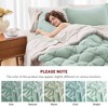 BAGOKIE 7 Pieces Reversible Bed in a Bag Comforter Set for All Season - 3 of 4