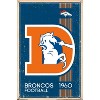 Trends International NFL Denver Broncos - Retro Logo 14 Unframed Wall Poster Prints - 4 of 4